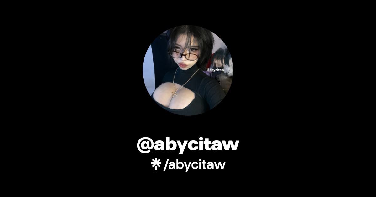 abycitaw | Instagram, Facebook, TikTok | Linktree