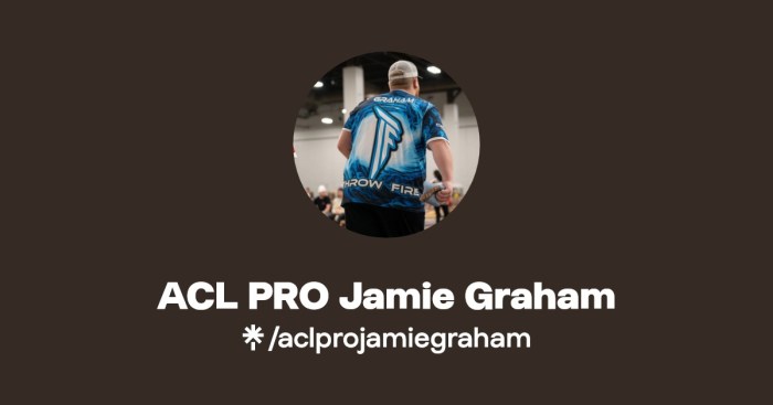 ACL PRO Jamie Graham | Twitter, Instagram, Facebook, TikTok | Linktree ACL PRO Jamie Graham | Twitter, Instagram, Facebook, TikTok | Linktree