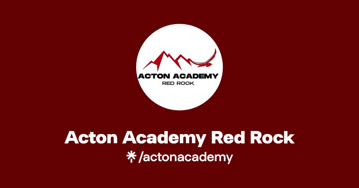Acton Academy Red Rock Instagram, Facebook Linktree