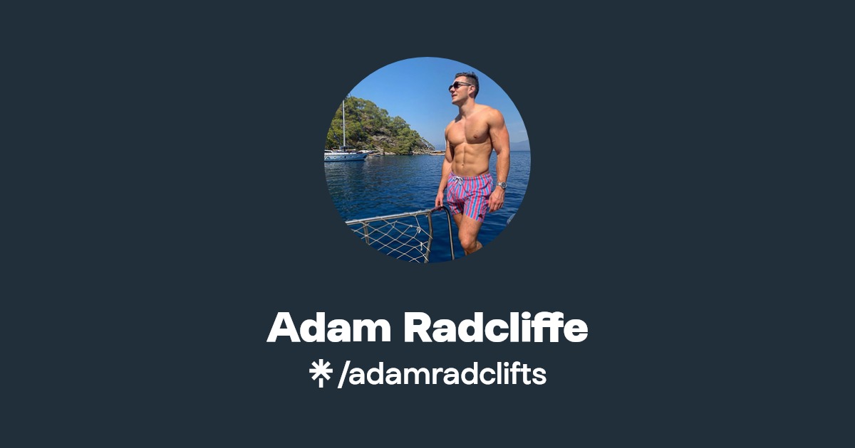 Adam Radcliffe | Linktree