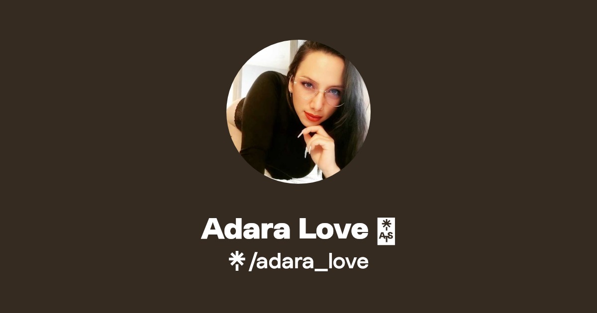 Adara Love 💖 - Find Adara Love 💖 Onlyfans - Linktree