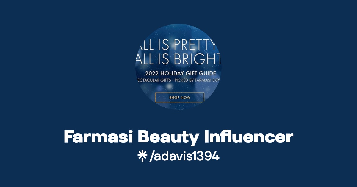 Farmasi Beauty Influencer Linktree