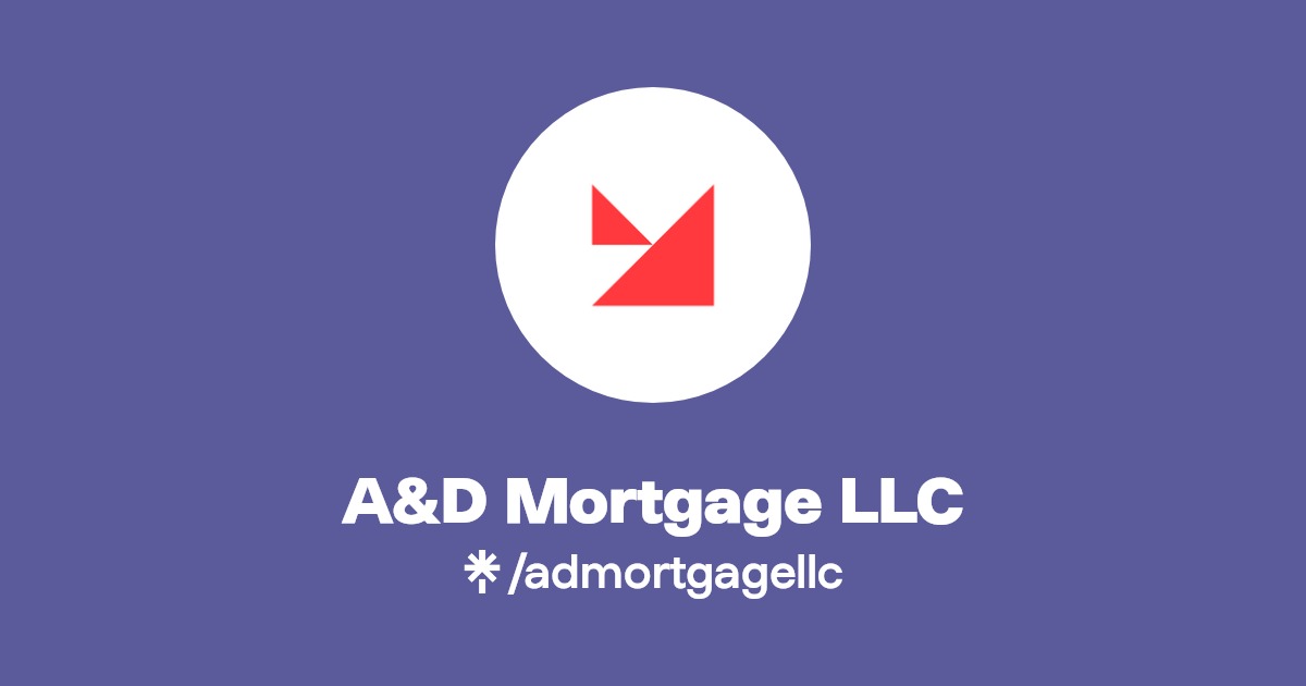 A&D Mortgage LLC Instagram, Facebook, TikTok Linktree