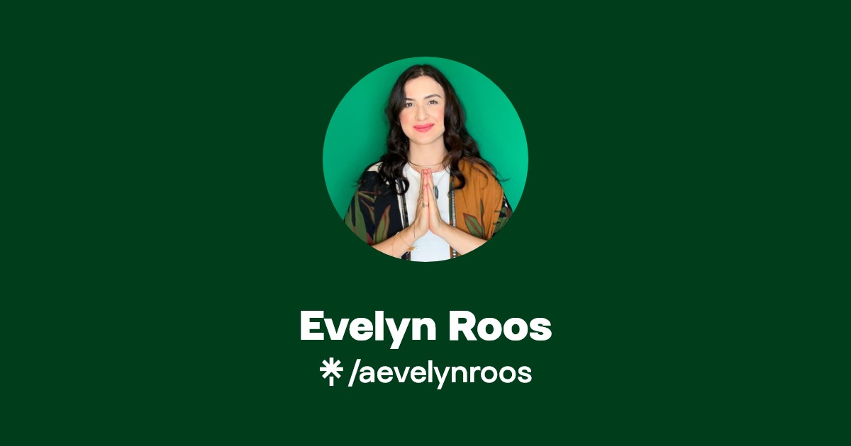 Evelyn Roos | Instagram, Facebook, TikTok | Linktree