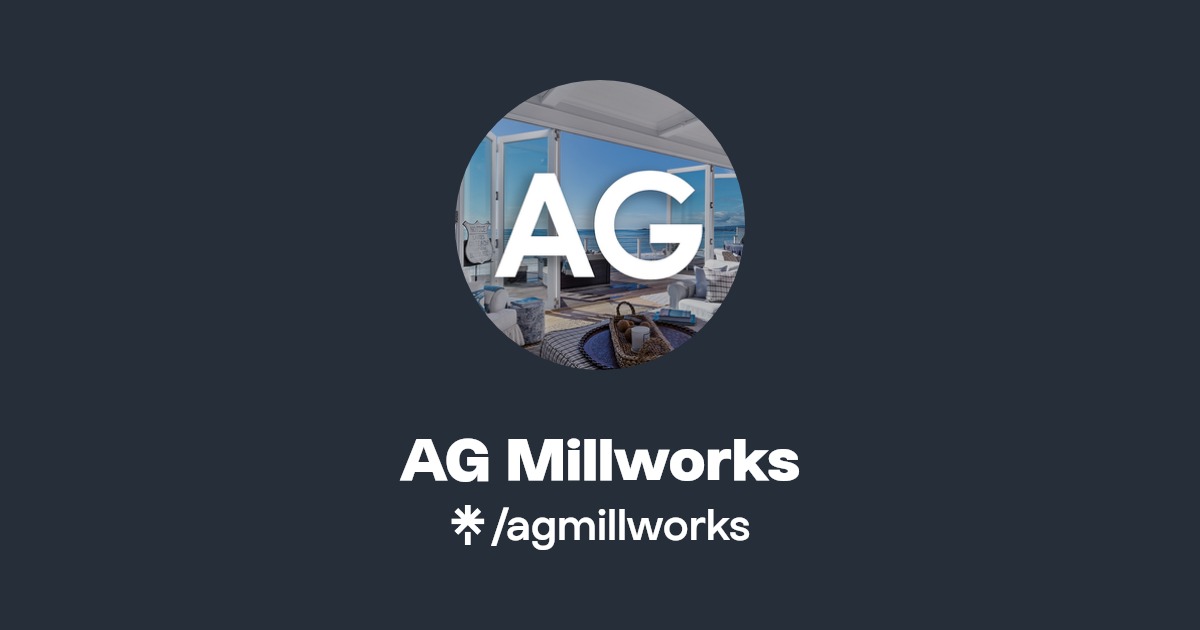 AG Millworks Instagram Linktree