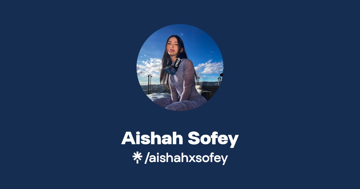 Aishah Sofey - Find Aishah Sofey Onlyfans - Linktree