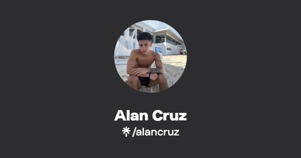 Alan Cruz | Instagram, TikTok | Linktree