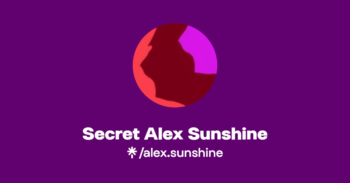 Secret Alex Sunshine Find Secret Alex Sunshine Onlyfans Linktree(08)