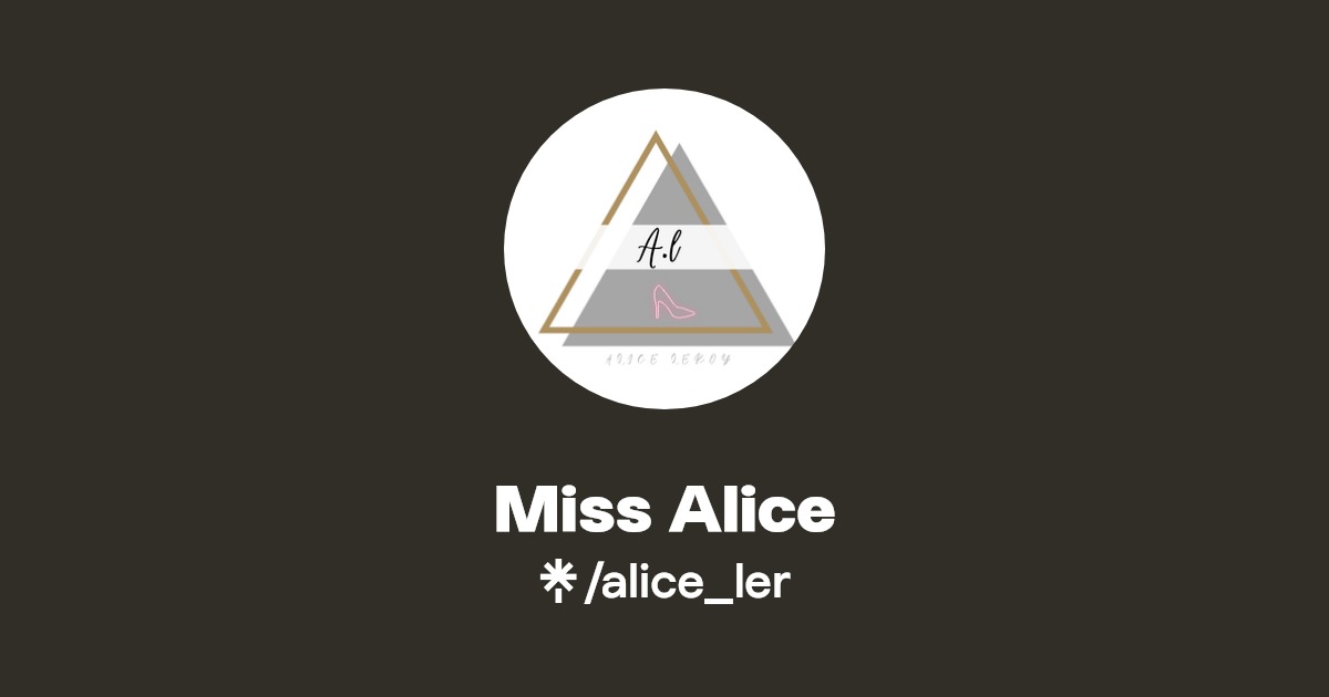 Miss Alice - Find Miss Alice Onlyfans - Linktree