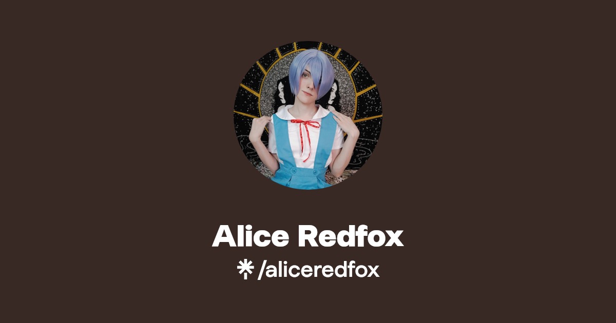 Alice Redfox | Twitter, Instagram | Linktree