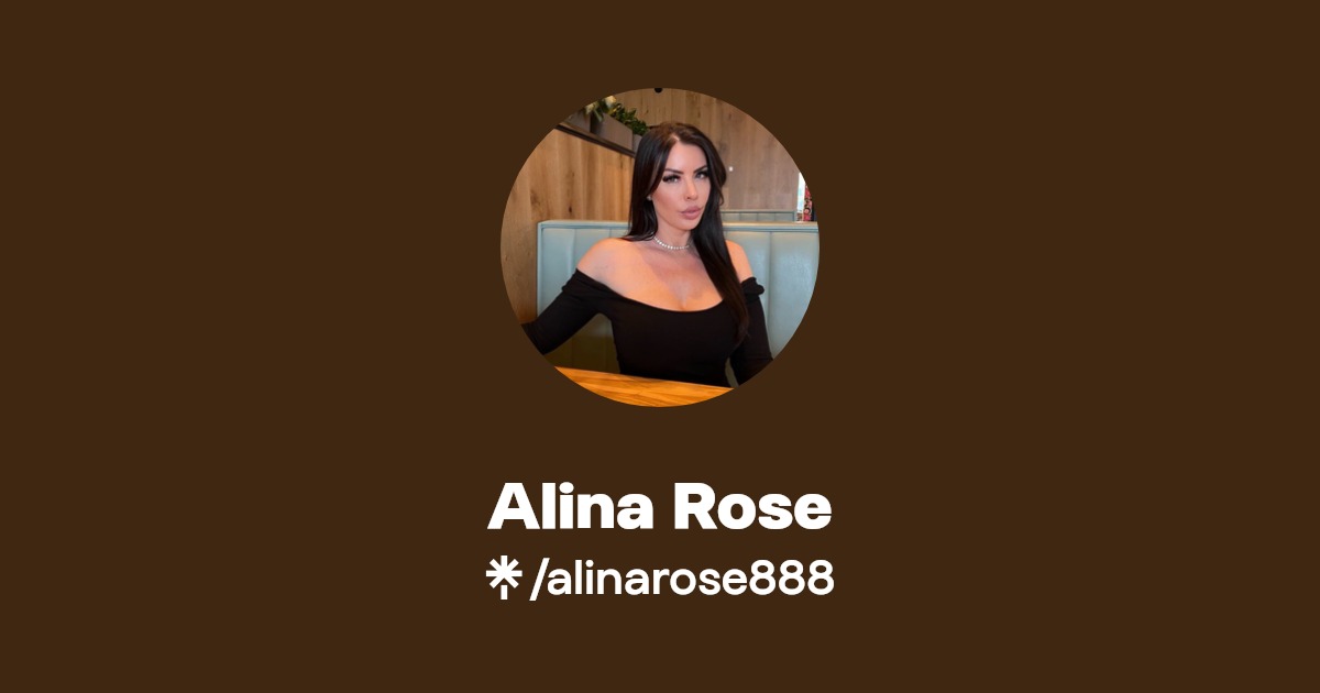 Alina Rose - Find Alina Rose Onlyfans - Linktree
