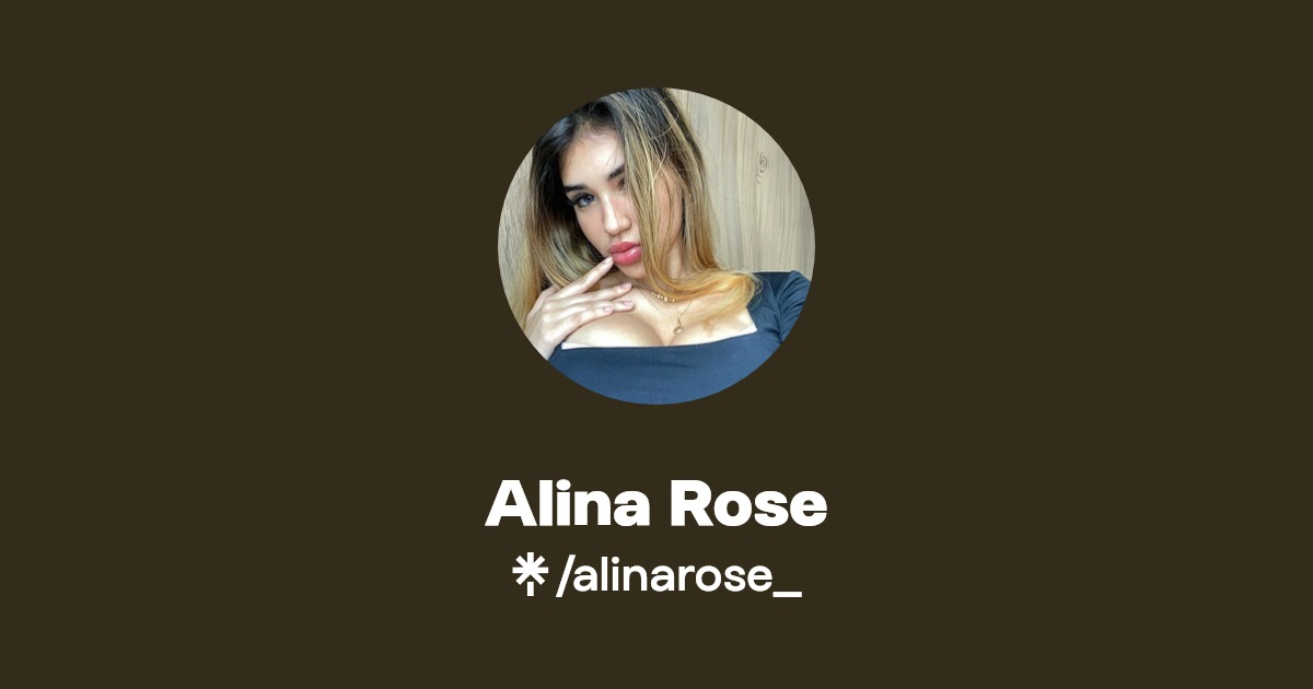 Alina Rose | Instagram | Linktree