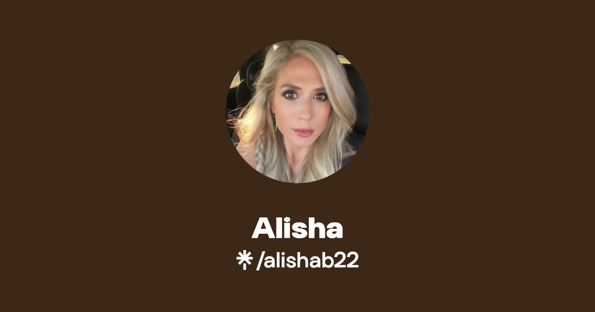 Alisha - Find Alisha Onlyfans - Linktree
