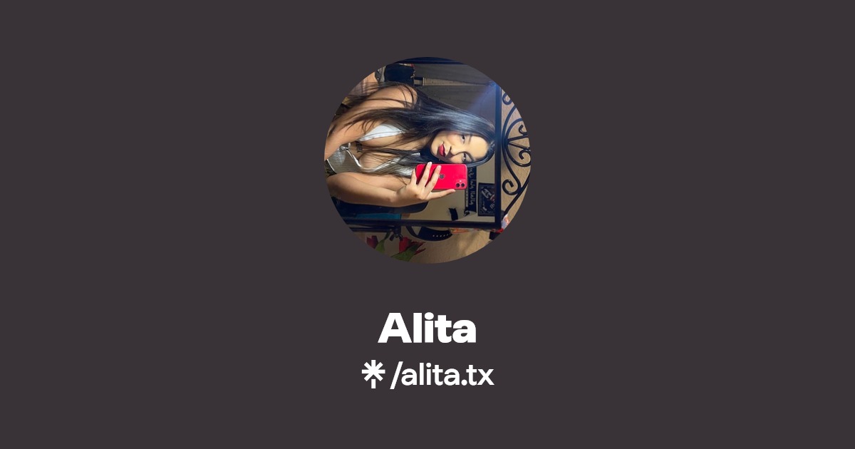 Alita - Find Alita Onlyfans - Linktree