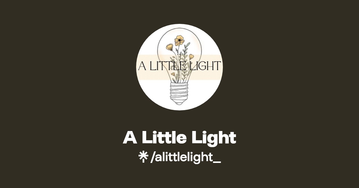 A Little Light Listen on Spotify Linktree