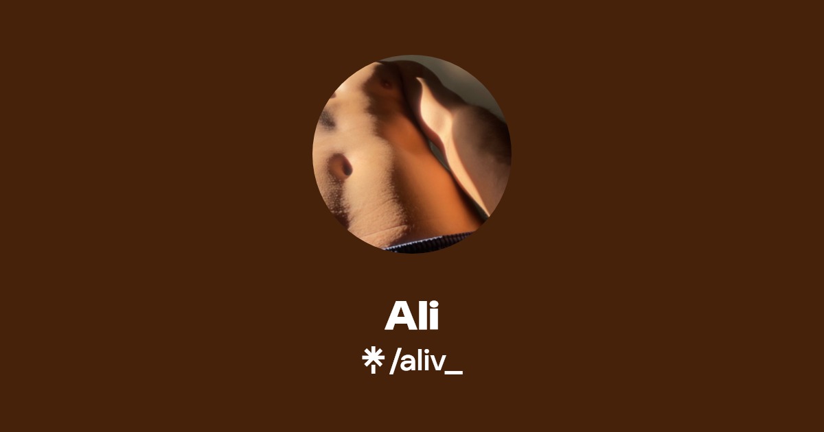 Ali - Find Ali Onlyfans - Linktree