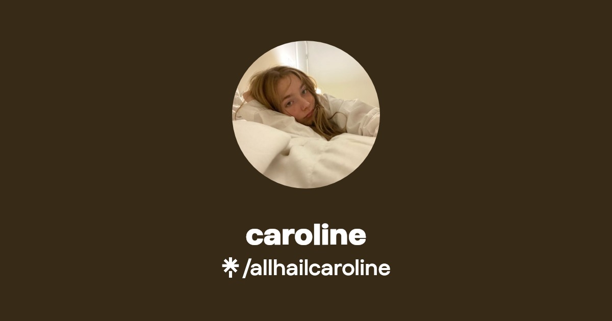caroline - Find caroline Onlyfans - Linktree