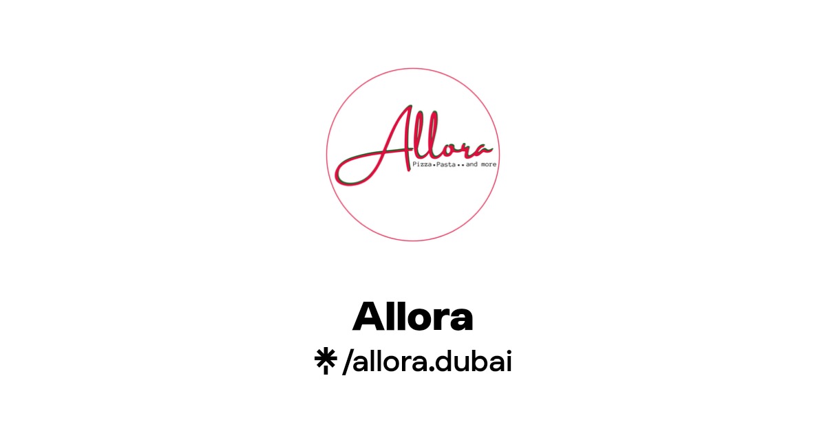 Allora Instagram, Facebook Linktree