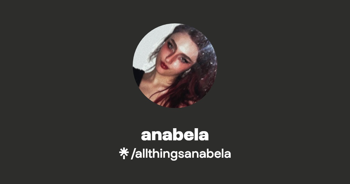 anabela - Find anabela Onlyfans - Linktree