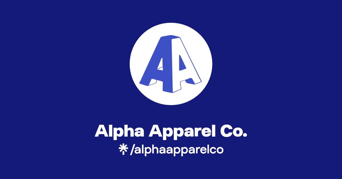 Alpha Apparel Co. TikTok Linktree