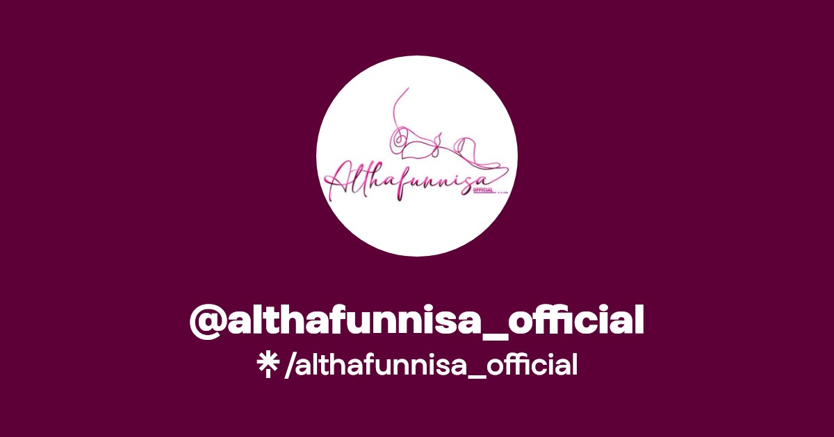 althafunnisa_official Instagram Linktree
