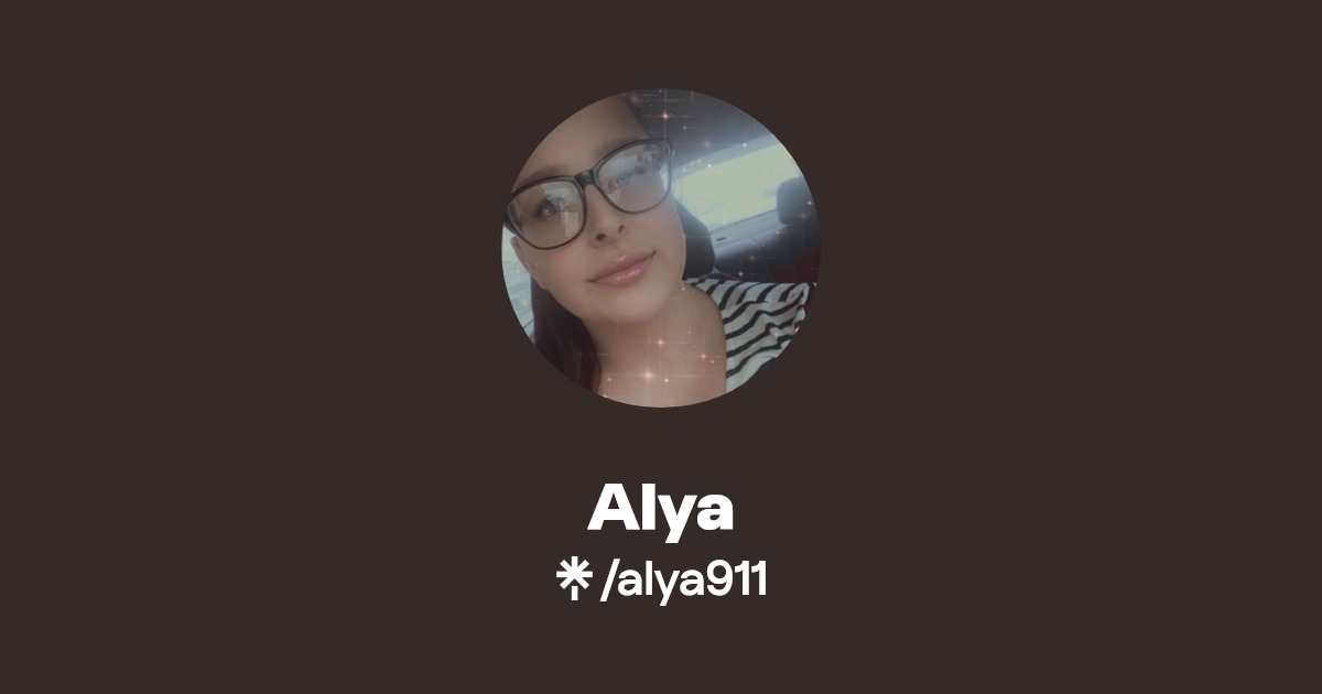 Alya - Find Alya Onlyfans - Linktree