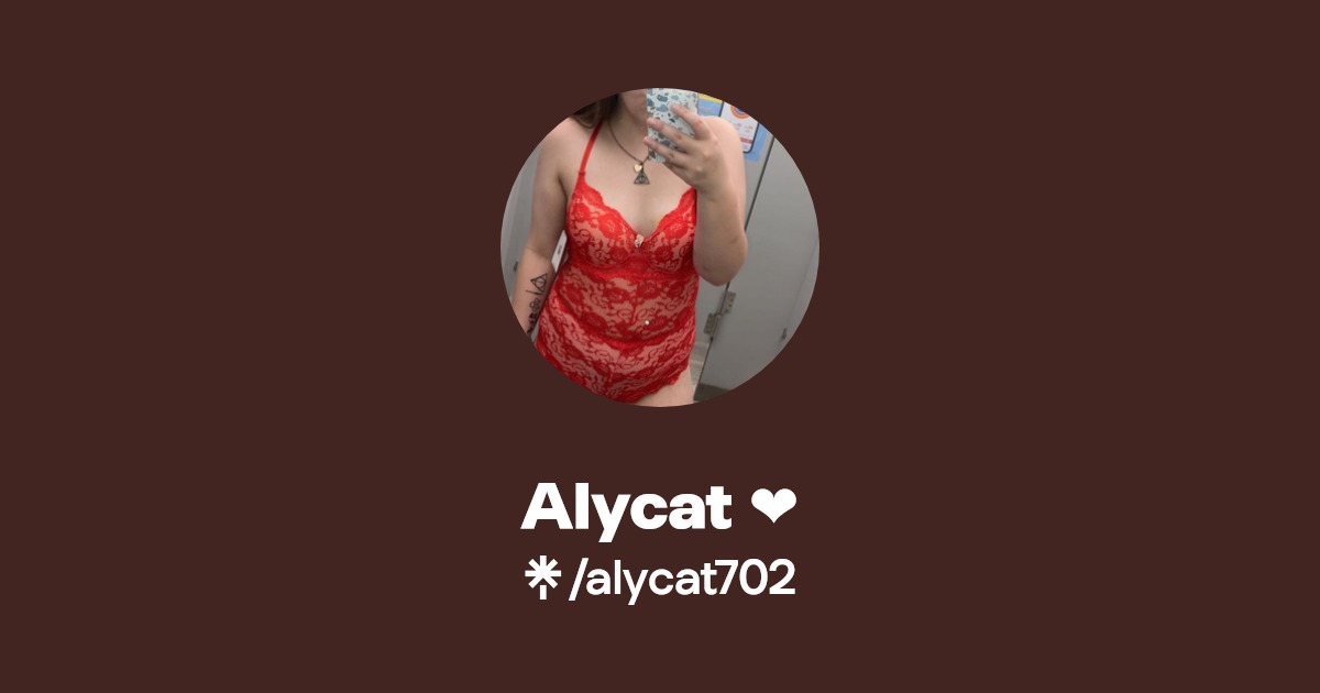 Alycat ️ - Find Alycat ️ Onlyfans - Linktree