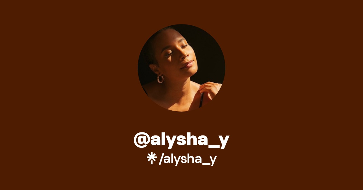 alysha_y Linktree