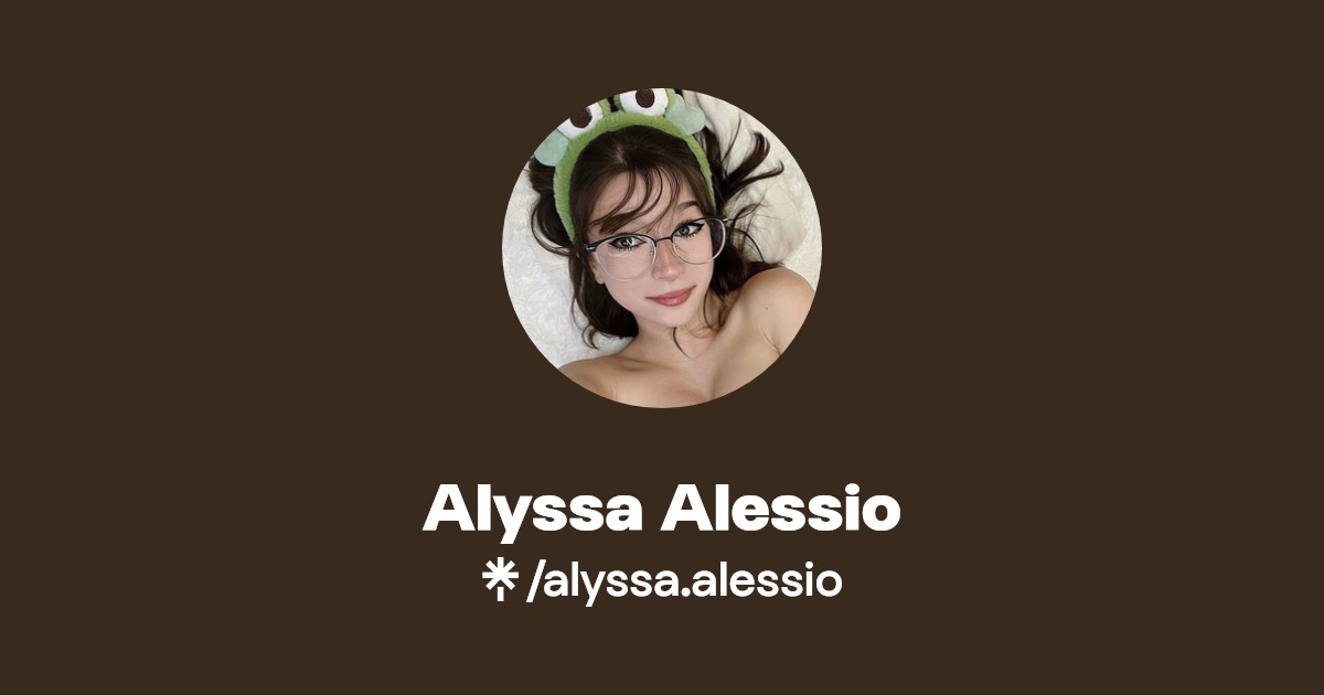 Alyssa Alessio Find Alyssa Alessio Onlyfans Linktree
