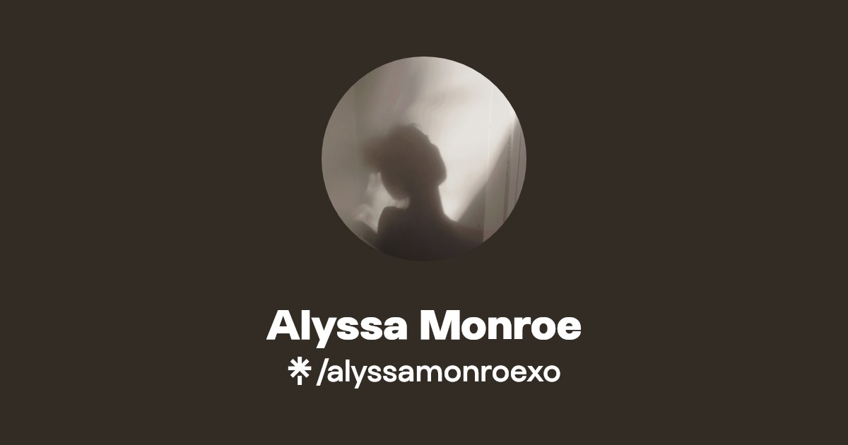 Alyssa Monroe - Find Alyssa Monroe Onlyfans - Linktree