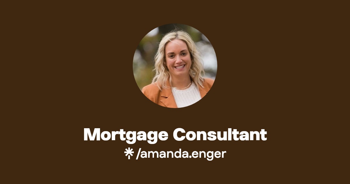 Mortgage Consultant Instagram, Facebook Linktree