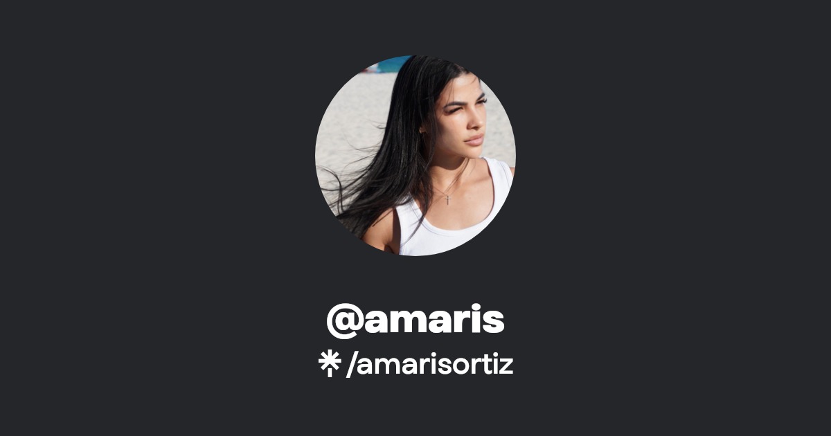 @amaris - Find @amaris Onlyfans - Linktree