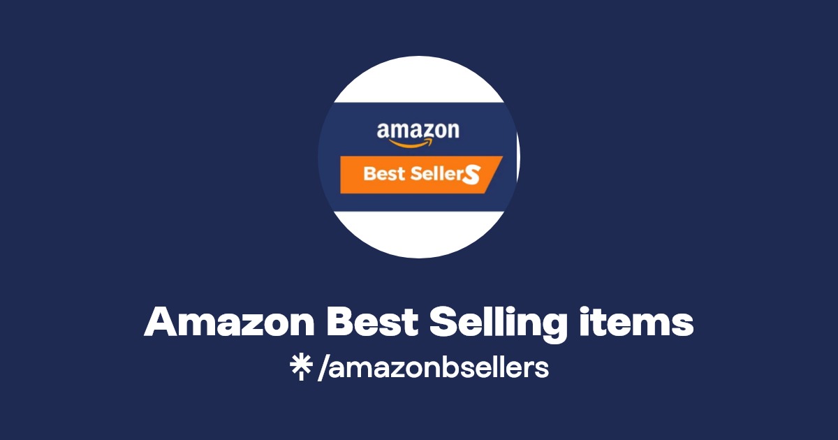 Amazon Best Selling items Linktree