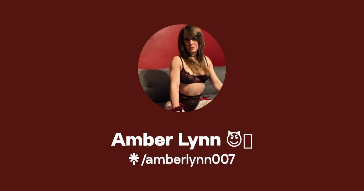 Amber Lynn 😈🤫 - Find Amber Lynn 😈🤫 Onlyfans - Linktree