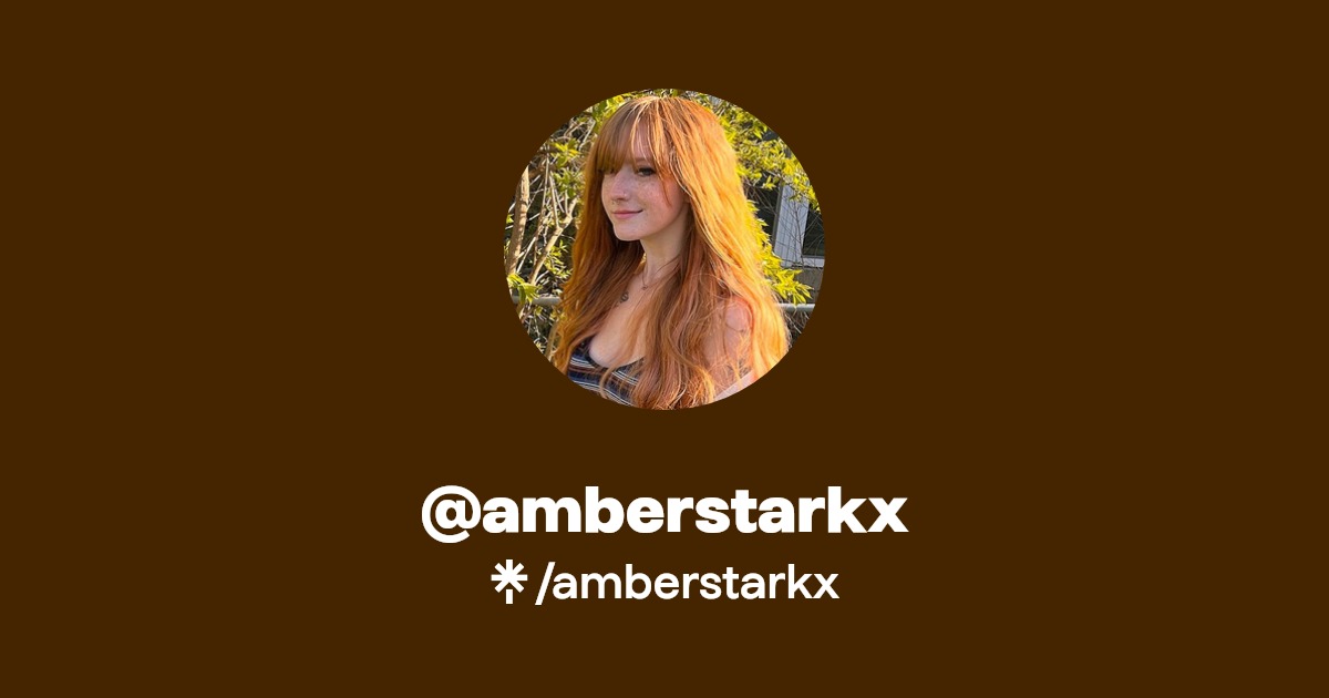 amberstarkx - Find @amberstarkx Onlyfans - Linktree