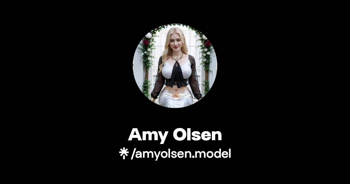 Amy Olsen | Instagram, Facebook | Linktree