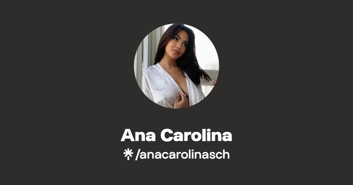 Ana Carolina | Linktree