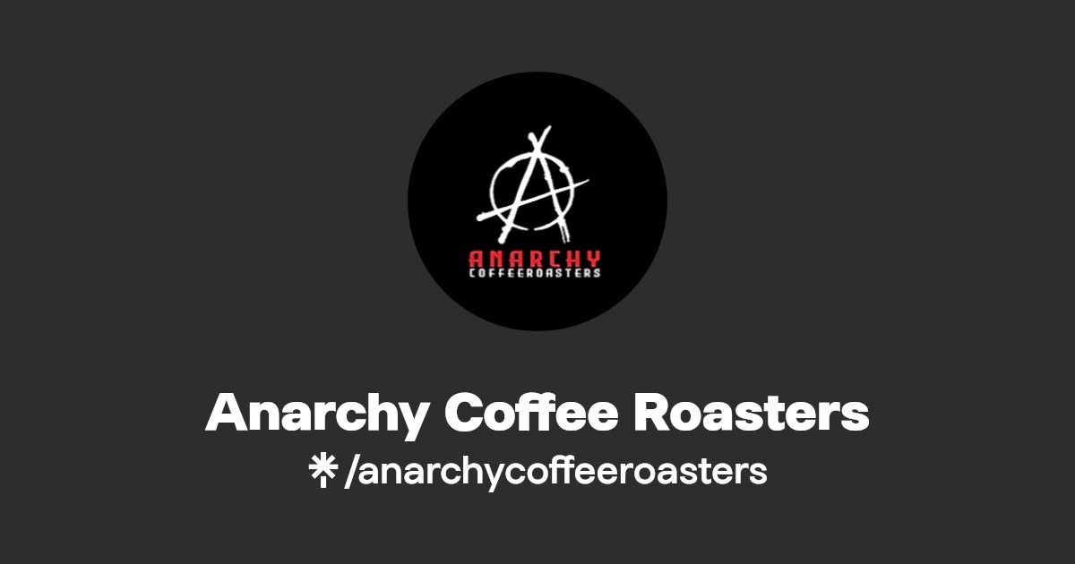 Anarchy Coffee Roasters Listen on Spotify Linktree