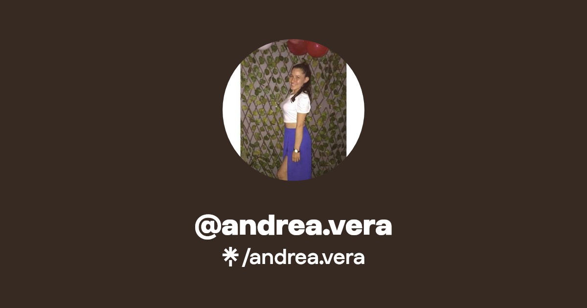 andrea.vera | Instagram, Facebook | Linktree