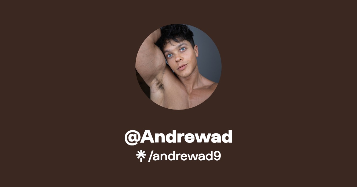 @Andrewad - Find @Andrewad Onlyfans - Linktree