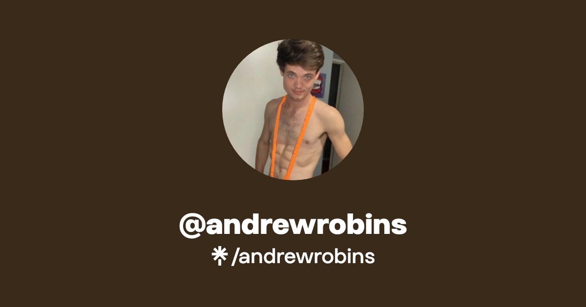 andrewrobins | Instagram, TikTok | Linktree