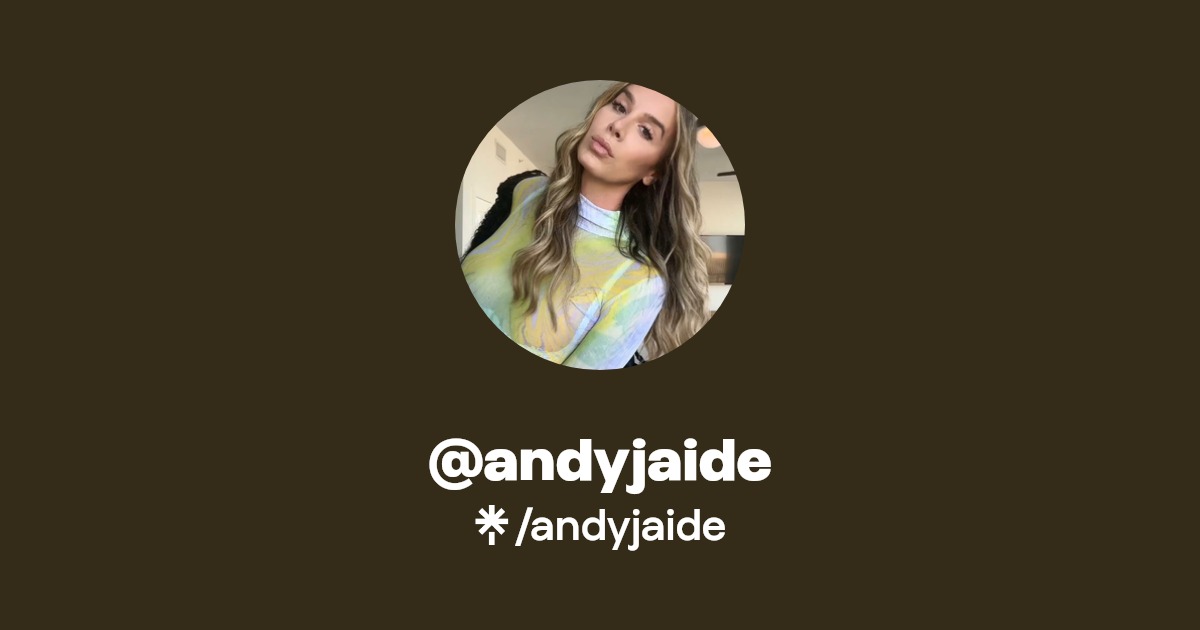 andyjaide - Find @andyjaide Onlyfans - Linktree