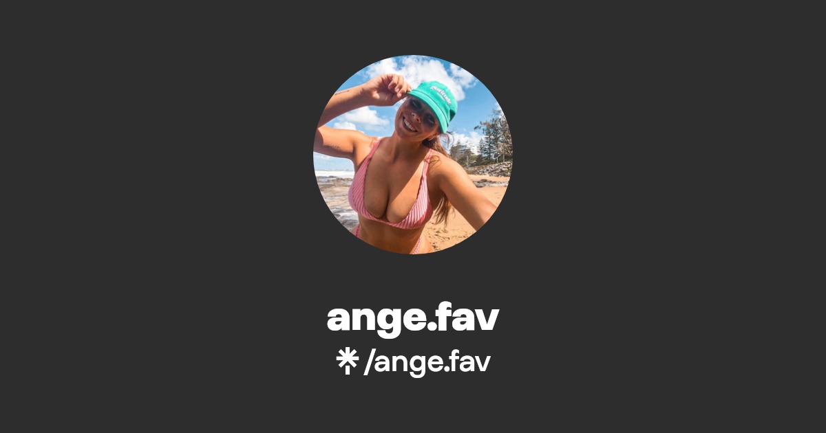 ange.fav TikTok Linktree