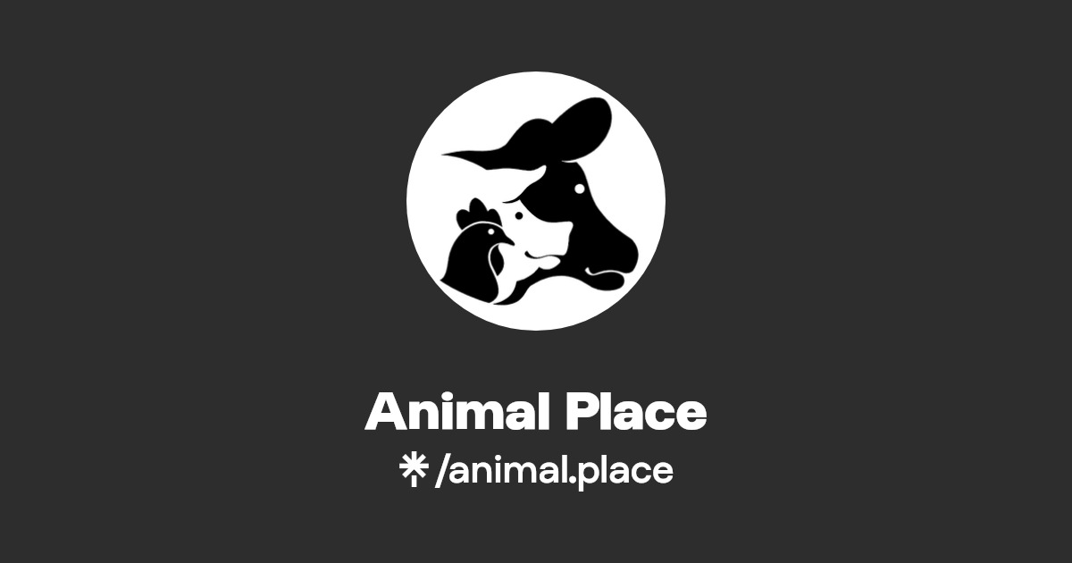 Animal Place Instagram, Facebook, TikTok Linktree