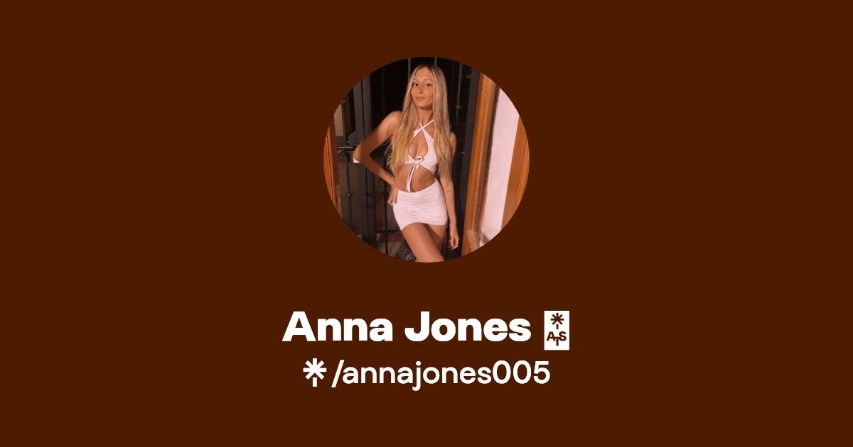 Anna Jones 🌺 - Find Anna Jones 🌺 Onlyfans - Linktree