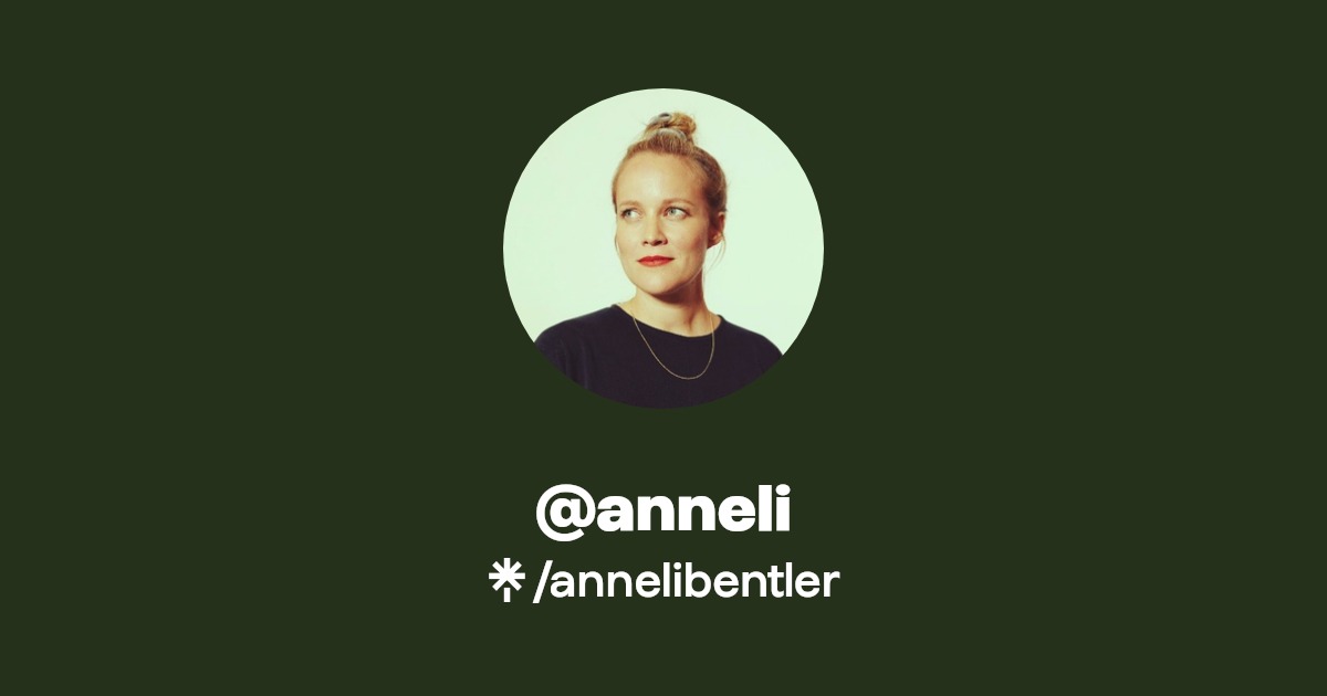 @anneli | Facebook | Linktree
