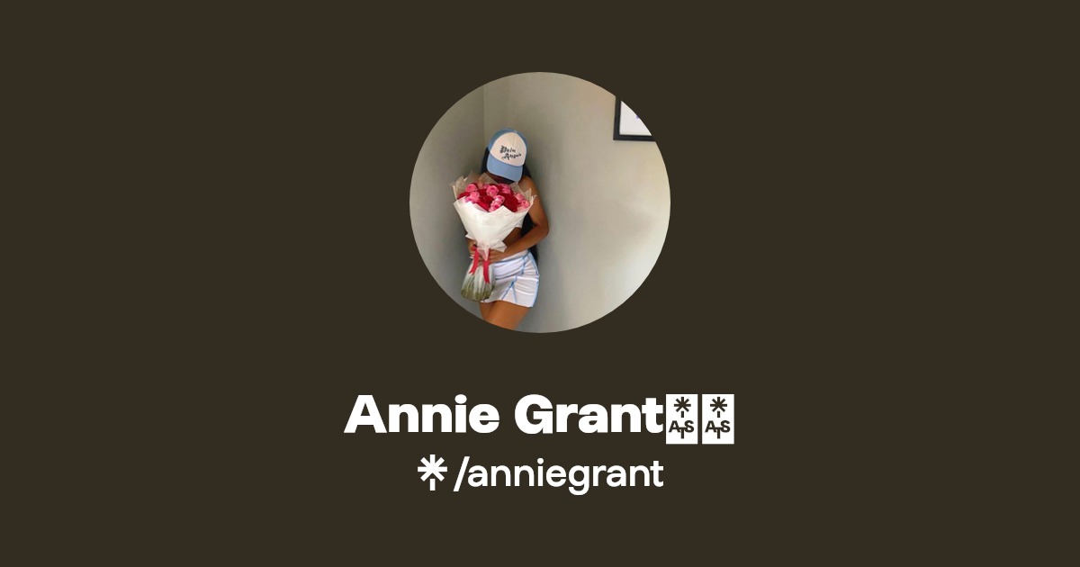 Annie Grant🦋♾️ | Instagram, TikTok | Linktree