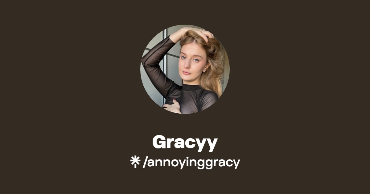 Gracyy - Find Gracyy Onlyfans - Linktree