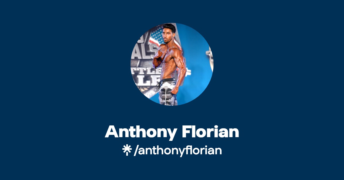 Anthony Florian | Instagram, TikTok | Linktree