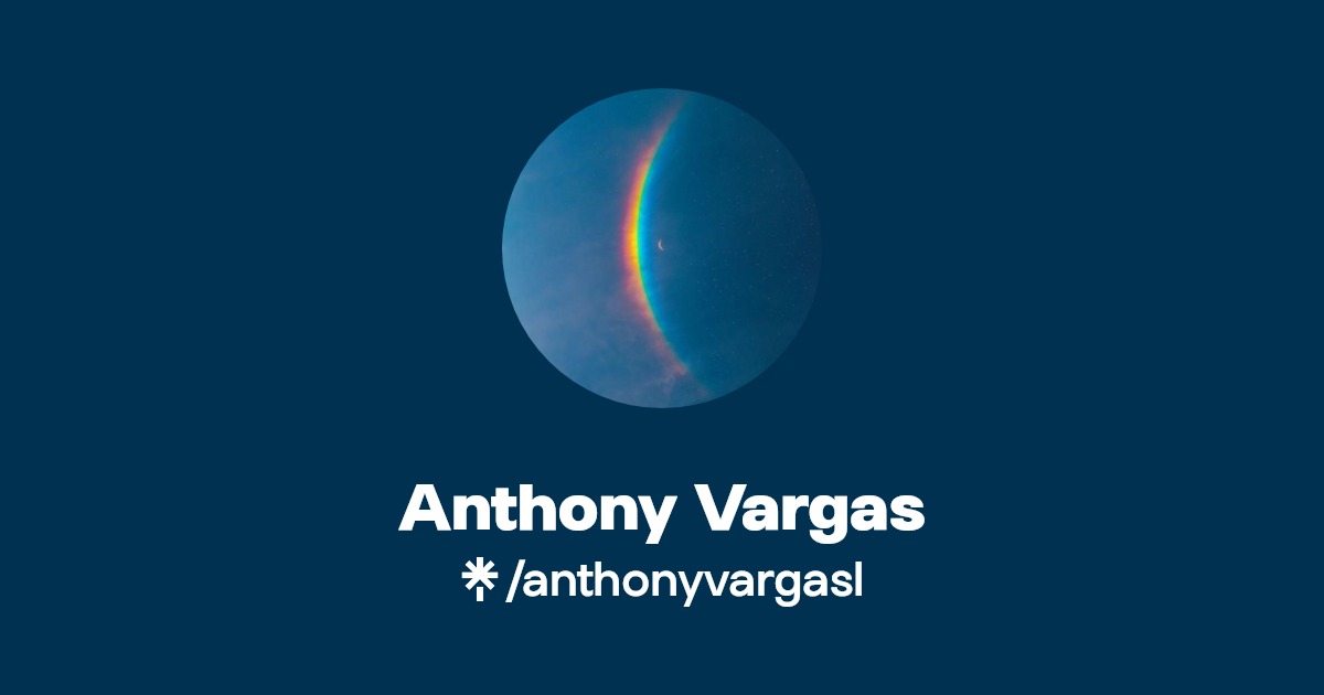 Anthony Vargas | Instagram, Facebook, TikTok | Linktree